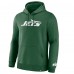New York Jets Fanatics Green Pylon Cam Legacy Pullover Hoodie