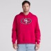 San Francisco 49ers Fanatics Scarlet Pylon Cam Legacy Pullover Hoodie