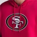 San Francisco 49ers Fanatics Scarlet Pylon Cam Legacy Pullover Hoodie