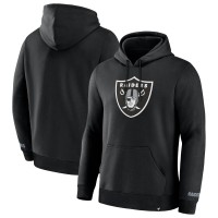 Las Vegas Raiders Fanatics Black Pylon Cam Legacy Pullover Hoodie