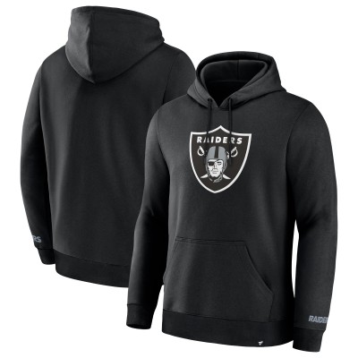 Las Vegas Raiders Fanatics Black Pylon Cam Legacy Pullover Hoodie