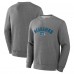 Seattle Seahawks Fanatics Heather Gray Loop Terry Pullover Sweatshirt Seattle Seahawks Fanatics Heather Gray Loop Terry Pullover Sweatshirt