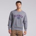 New York Giants Fanatics Heather Gray Loop Terry Pullover Sweatshirt