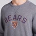 Кофта Chicago Bears Fanatics Heather Gray Loop Terry