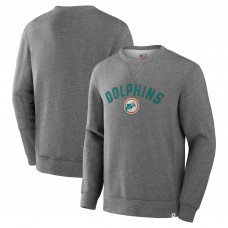 Кофта Miami Dolphins Fanatics Heather Gray Loop Terry