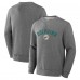 Кофта Miami Dolphins Fanatics Heather Gray Loop Terry