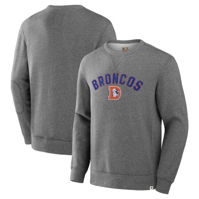 Кофта Denver Broncos Fanatics Heather Gray Loop Terry