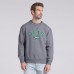 New York Jets Fanatics Heather Gray Loop Terry Pullover Sweatshirt