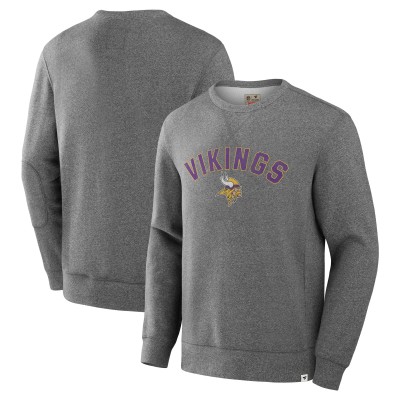 Свитшот Minnesota Vikings Loop Terry - Heather Gray