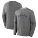 Los Angeles Rams Fanatics Loop Terry Pullover Sweatshirt - Heather Gray