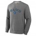 Los Angeles Rams Fanatics Loop Terry Pullover Sweatshirt - Heather Gray