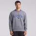 Indianapolis Colts Fanatics Heather Gray Loop Terry Pullover Sweatshirt