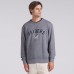 Las Vegas Raiders Fanatics Heather Gray Loop Terry Pullover Sweatshirt