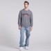 Кофта Cleveland Browns Fanatics Heather Gray Loop Terry