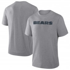 Футболка Chicago Bears Fanatics Heather Gray Pass Rush Tri-Blend Футболка Chicago Bears Fanatics Heather Gray Pass Rush Tri-Blend