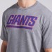 New York Giants Fanatics Heather Gray Pass Rush Tri-Blend T-Shirt