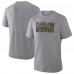 Футболка Cleveland Browns Fanatics Heather Gray Pass Rush Tri-Blend Футболка Cleveland Browns Fanatics Heather Gray Pass Rush Tri-Blend