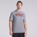 San Francisco 49ers Fanatics Heather Gray Pass Rush Tri-Blend T-Shirt