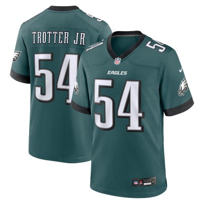 Игровая джерси Jeremiah Trotter Jr. Philadelphia Eagles Nike Game - Green