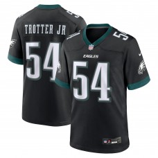 Jeremiah Trotter Jr. Philadelphia Eagles Nike Alternate Game Jersey - Black