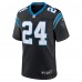 Игровая джерси Jonathon Brooks Carolina Panthers Nike 2024 NFL Draft Game - Black