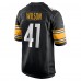 Игровая джерси Payton Wilson Pittsburgh Steelers Nike 2024 NFL Draft Game - Black