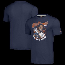 Футболка Chicago Bears Caleb Williams Homage Navy Caricature Player Tri-Blend Футболка Chicago Bears Caleb Williams Homage Navy Caricature Player Tri-Blend