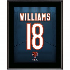Caleb Williams Chicago Bears Fanatics Authentic 10.5 x 13 Jersey Number Sublimated Player Plaque