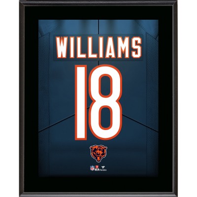 Caleb Williams Chicago Bears Fanatics Authentic 10.5 x 13 Jersey Number Sublimated Player Plaque
