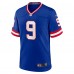 Игровая джерси Malik Nabers New York Giants Nike 2nd Alternate 2024 NFL Draft Game - Royal