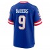 Игровая джерси Malik Nabers New York Giants Nike 2nd Alternate 2024 NFL Draft Game - Royal