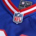 Игровая джерси Malik Nabers New York Giants Nike 2nd Alternate 2024 NFL Draft Game - Royal