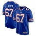 Игровая джерси Travis Clayton Buffalo Bills Nike Game -  Royal