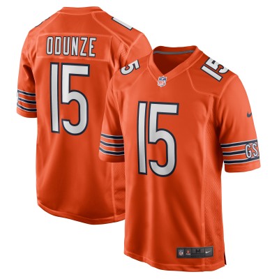 Игровая джерси Rome Odunze Chicago Bears Nike Alternate Game -  Orange