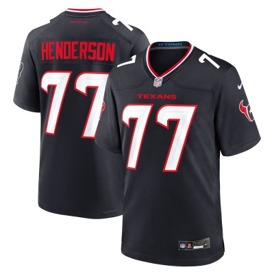 Игровая джерси LaDarius Henderson Houston Texans Nike Game -  Navy