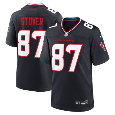 Игровая джерси Cade Stover Houston Texans Nike Game -  Navy