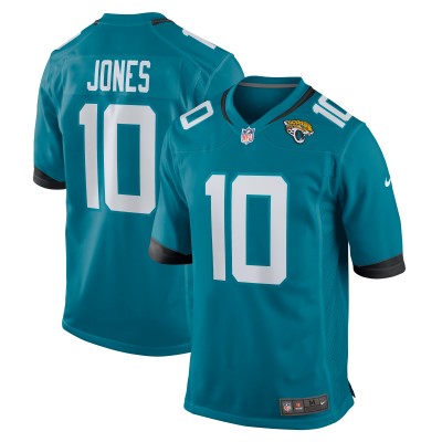 Игровая джерси Mac Jones Jacksonville Jaguars Nike Team Game -  Teal