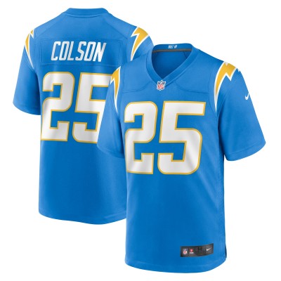 Игровая джерси Junior Colson Los Angeles Chargers Nike Team Game -  Powder Blue