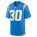 Игровая джерси Kimani Vidal Los Angeles Chargers Nike Team Game -  Powder Blue