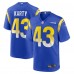 Игровая джерси Joshua Karty Los Angeles Rams Nike Team Game -  Royal