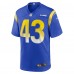 Игровая джерси Joshua Karty Los Angeles Rams Nike Team Game -  Royal