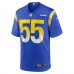 Игровая джерси Braden Fiske Los Angeles Rams Nike Team Game -  Royal