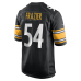 Джерси Pittsburgh Steelers Zach Frazier Nike Black Game