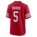 Игровая джерси Joshua Dobbs San Francisco 49ers Nike Team Game -  Scarlet