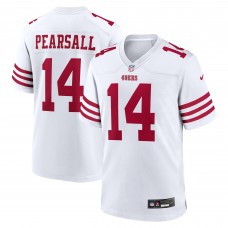 Игровая джерси Ricky Pearsall San Francisco 49ers Nike White Game -  White