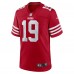 Игровая джерси Trent Taylor San Francisco 49ers Nike Team Game -  Scarlet