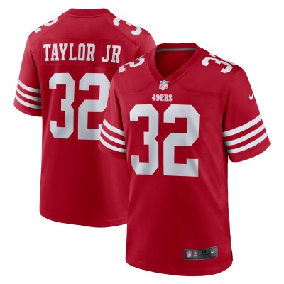 Игровая джерси Patrick Taylor Jr. San Francisco 49ers Nike Team Game -  Scarlet