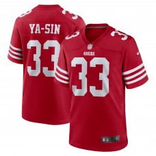 Игровая джерси Rock Ya-Sin San Francisco 49ers Nike Team Game -  Scarlet