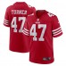 Игровая джерси Ezekiel Turner San Francisco 49ers Nike Team Game -  Scarlet