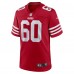 Игровая джерси Sebastian Gutierrez San Francisco 49ers Nike Team Game -  Scarlet